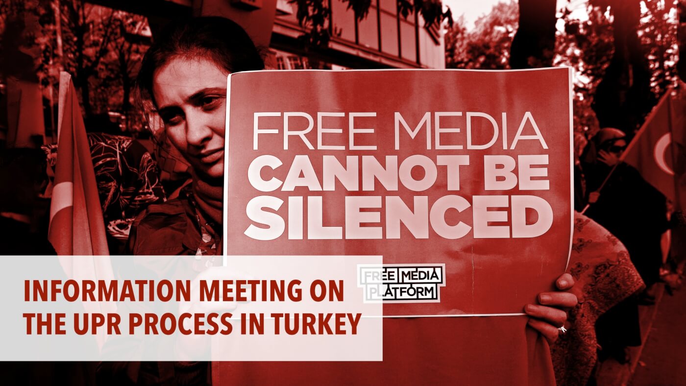 Information Meeting on the UPR Process in Turkey: Human Rights Defenders