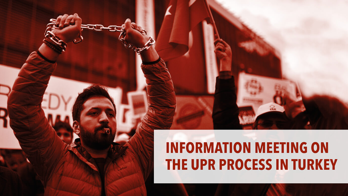 Information Meeting on the UPR Process in Turkey: Press Freedom